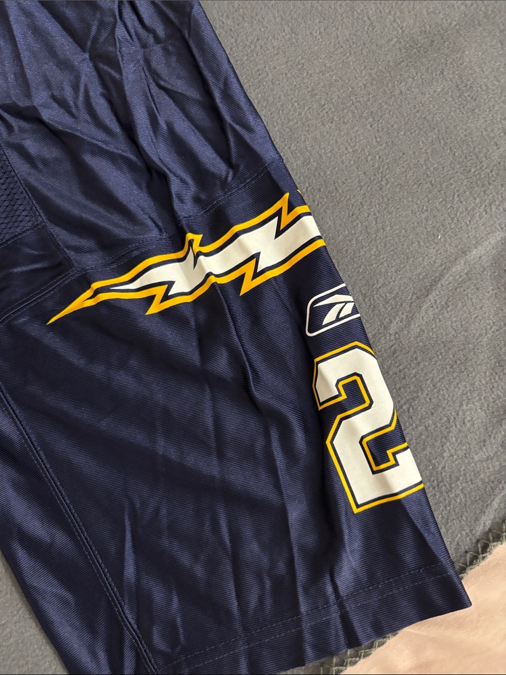 Reebok LaDainian Tomlinson Chargers NFL Jersey 21 Navy 3XL Sewn - Picture 8 of 15